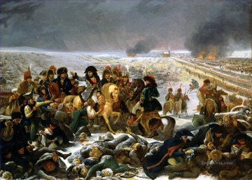 古典的 Painting - アイラウの戦場のナポレオン – アントワーヌ・ジャン・グロ 軍事戦争